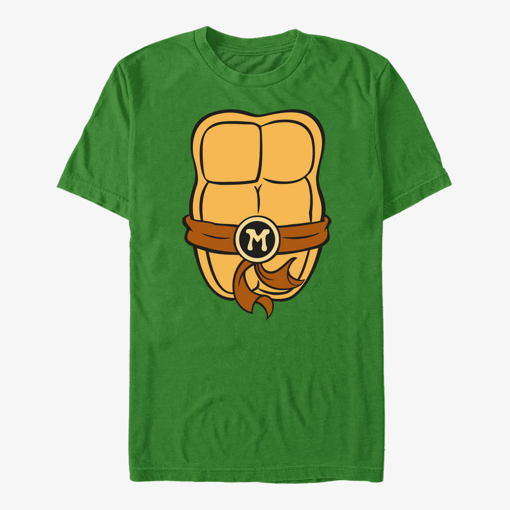 Magliette Merch Nickelodeon Teenage Mutant Ninja Turtles - Michelangelo Top Unisex T-Shirt Kelly Green