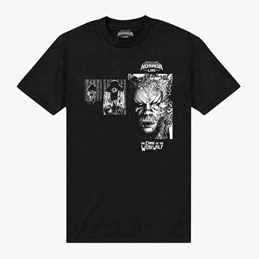 T-shirt Merch Horrorline - horrorline-werewolf-curse Unisex T-Shirt Black