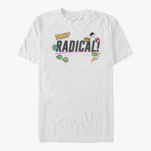 Majica Merch Nickelodeon Teenage Mutant Ninja Turtles - RAD TURT Unisex T-Shirt White
