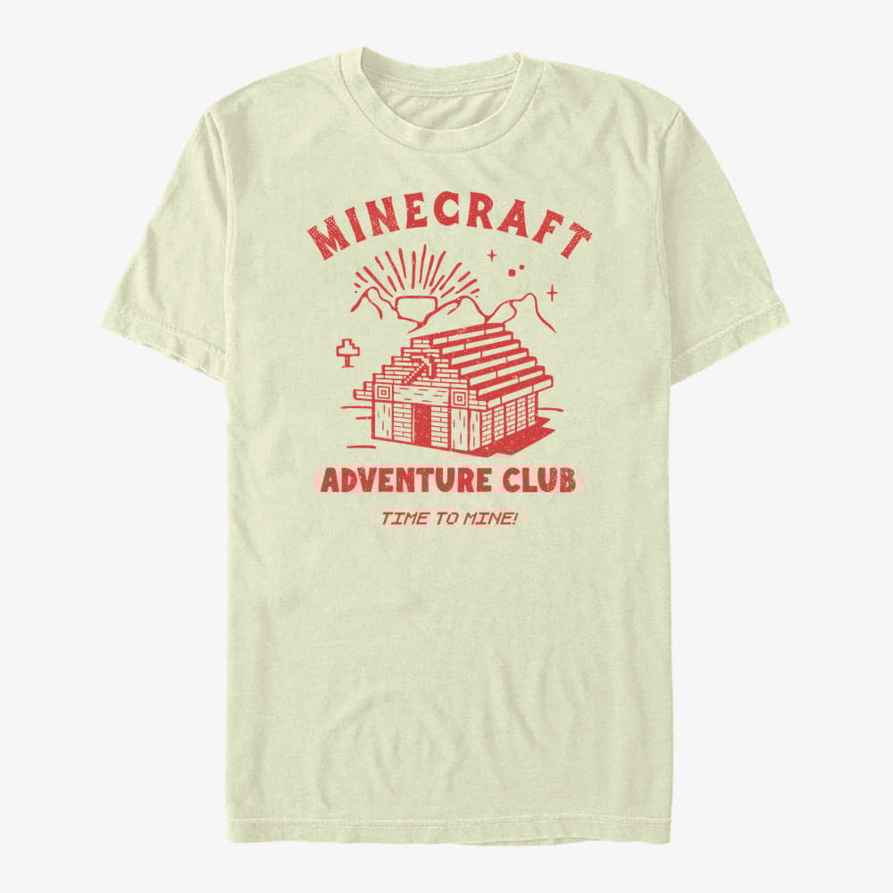 majice kratkih rukava Merch Minecraft - Time To Mine Unisex T-Shirt Natural