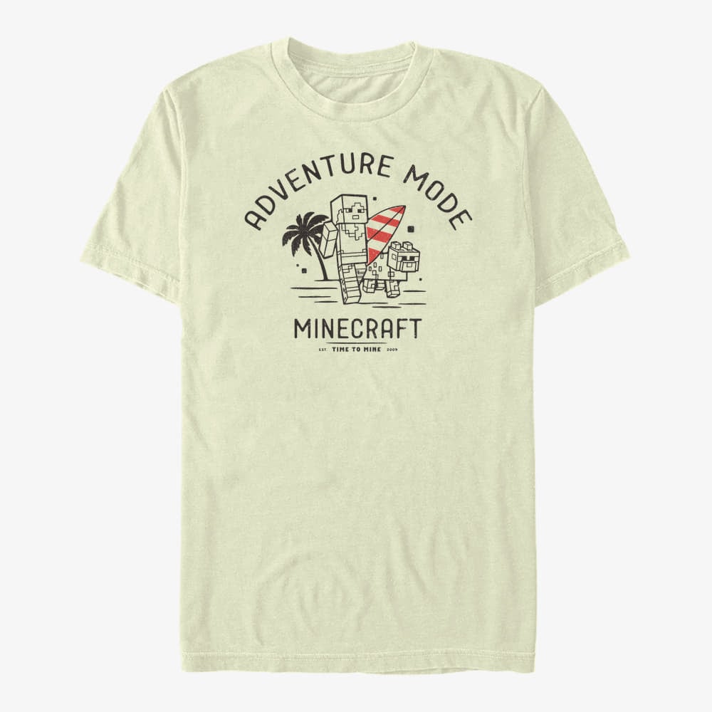 Magliette Merch Minecraft - Alex Beach Adventure Unisex T-Shirt Natural