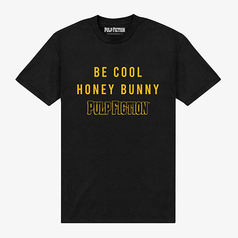 T-skjorte Merch Pulp Fiction - Pulp Fiction Honey Bunny Unisex T-Shirt Black