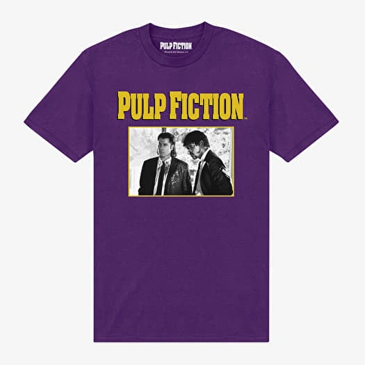 T-shirt Merch Pulp Fiction - Pulp Fiction Scenes Unisex T-Shirt Purple