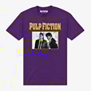 Merch Pulp Fiction - Pulp Fiction Scenes Unisex T-Shirt Purple