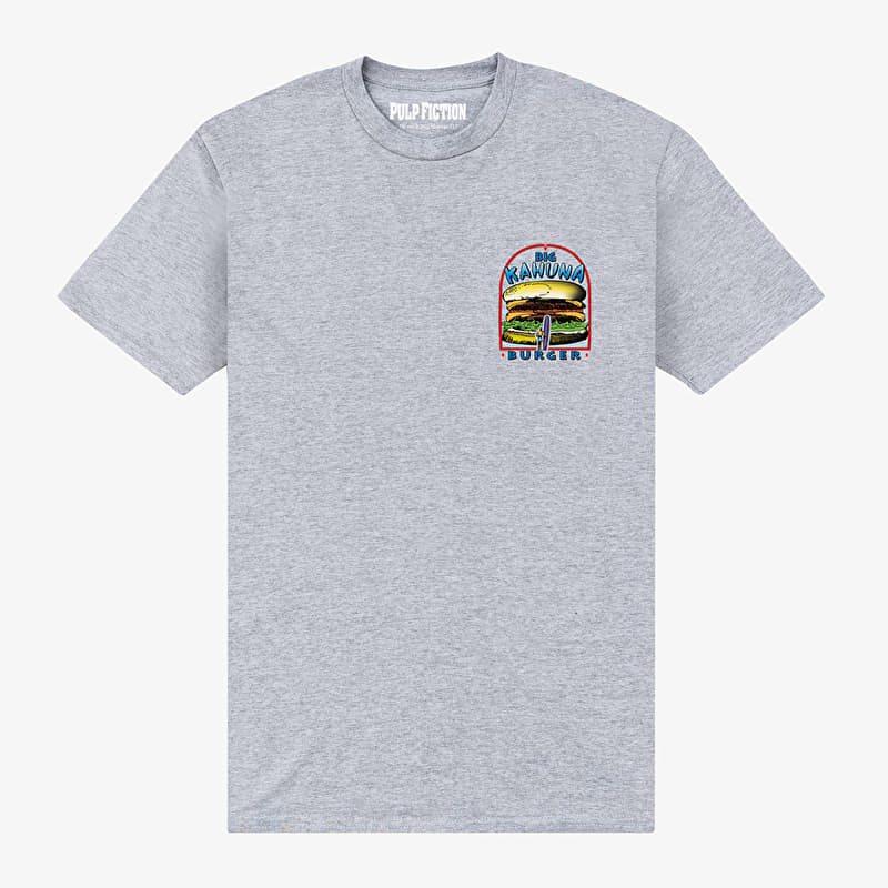 T-skjorte Merch Pulp Fiction - Big Kahuna Burger Unisex T-Shirt Sport Grey