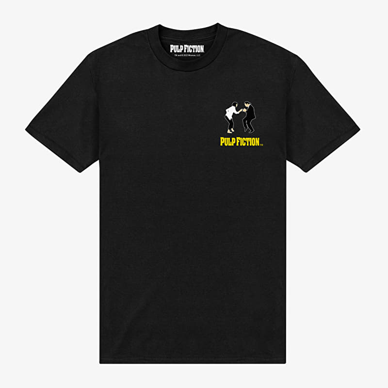 T-skjorte Merch Pulp Fiction - Pulp Fiction Vince & Mia Unisex T-Shirt Black