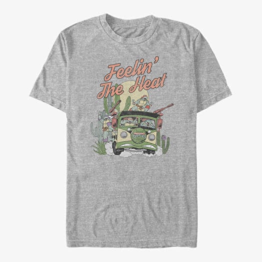 Merch Nickelodeon Teenage Mutant Ninja Turtles - DESERT BOUND Unisex T-Shirt Heather Grey