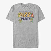 Merch Nickelodeon Teenage Mutant Ninja Turtles - Partay P Unisex T-Shirt Heather Grey