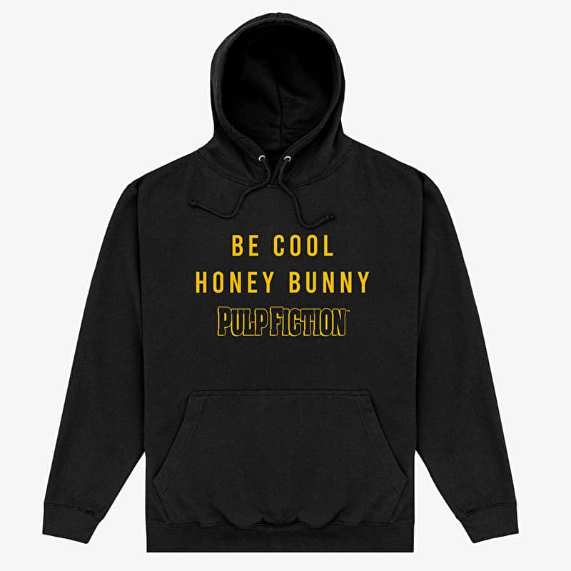 Sweatshirt Merch Pulp Fiction - Pulp Fiction Honey Bunny Unisex Hoodie Black