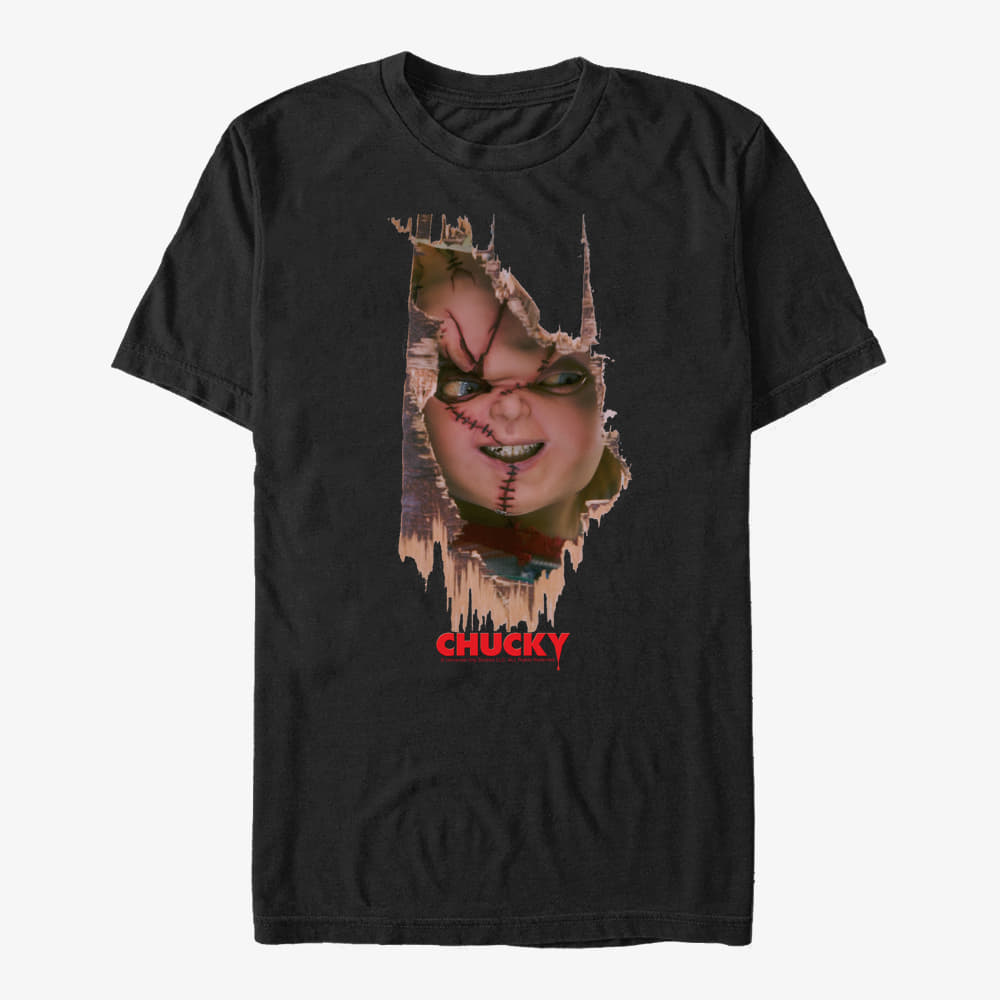Magliette Merch NBCU Chucky - ITS CHUCKY Unisex T-Shirt Black