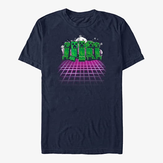 T-shirt Merch Minecraft - Born Creeping Unisex T-Shirt Navy Blue