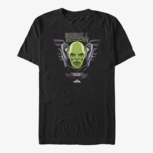 T-shirt Merch Captain Marvel: Movie - Skrull Empire Unisex T-Shirt Black