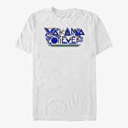 Merch Marvel Black Panther: Wakanda Forever - Wakanda Forever Pattern Unisex T-Shirt White