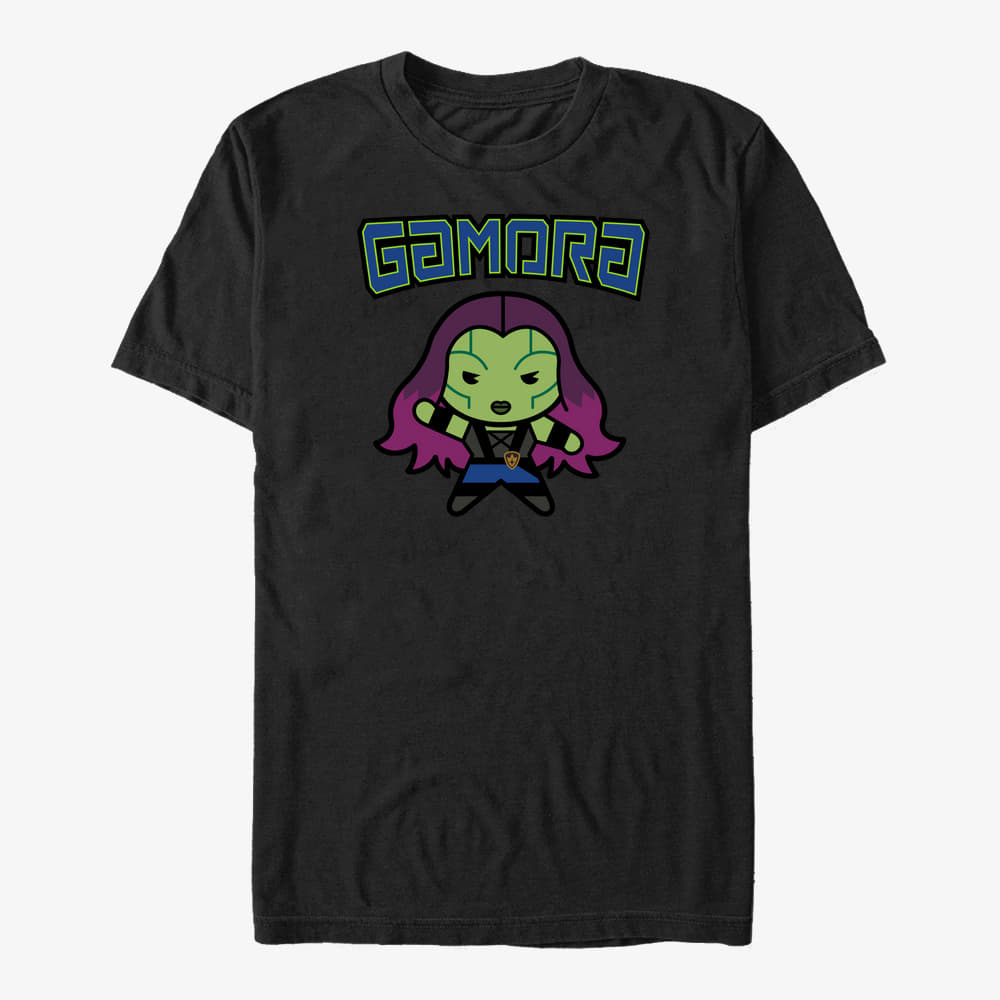 T-Shirts Merch Marvel GOTG 2 - Guardians Line Up Unisex T-Shirt Black