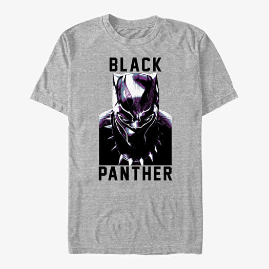 Camiseta Merch Marvel Black Panther: Movie - Hip Panther Unisex T-Shirt Heather Grey