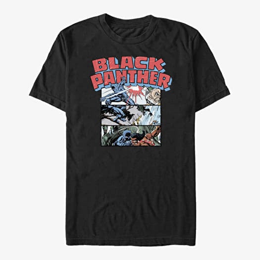 T-shirt Merch Marvel Classic - Black Panther Collage Unisex T-Shirt Black