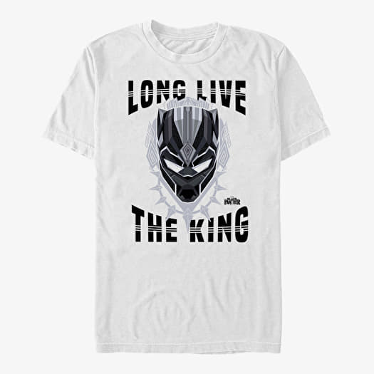 Μπλουζάκι Merch Marvel Black Panther: Movie - Long Live Unisex T-Shirt White