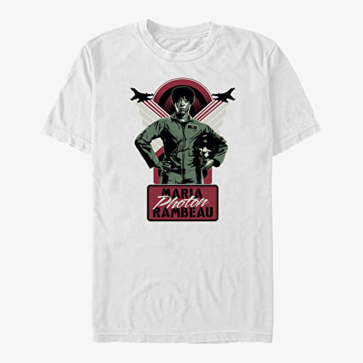 T-shirt Merch Captain Marvel: Movie - Photon Rambeau Unisex T-Shirt White