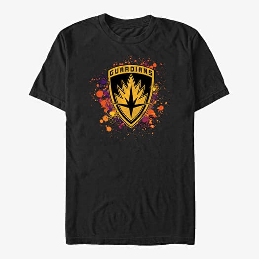Tričko Merch Marvel GOTG 2 - StarLord Profile Unisex T-Shirt Black
