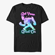 Merch Marvel GOTG 2 - Star Lord Red Unisex T-Shirt Black
