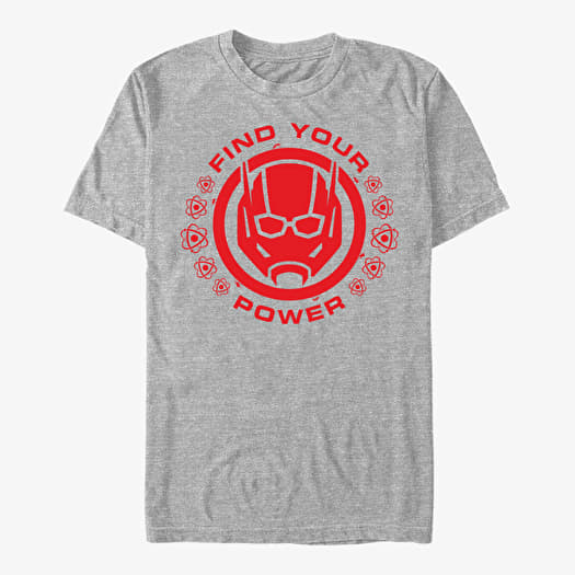 Тениска Merch Marvel Avengers - Ant Power Unisex T-Shirt Heather Grey