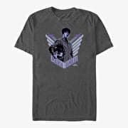 Merch Captain Marvel: Movie - Wings for Maria Unisex T-Shirt Dark Heather Grey