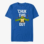 Merch Nickelodeon Teenage Mutant Ninja Turtles - I PREFER THE NUNCHUCKS Unisex T-Shirt Royal Blue