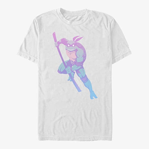 Tričko Merch Nickelodeon Teenage Mutant Ninja Turtles - OMBRE DONATELLO Unisex T-Shirt White