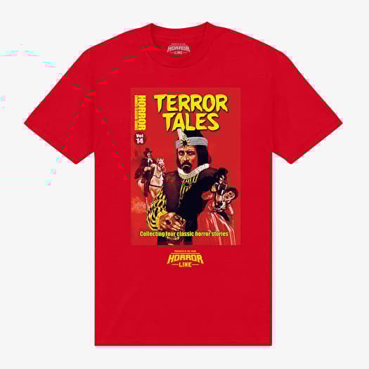 Тениска Merch Horrorline - horrorline-terror-tales Unisex T-Shirt Red