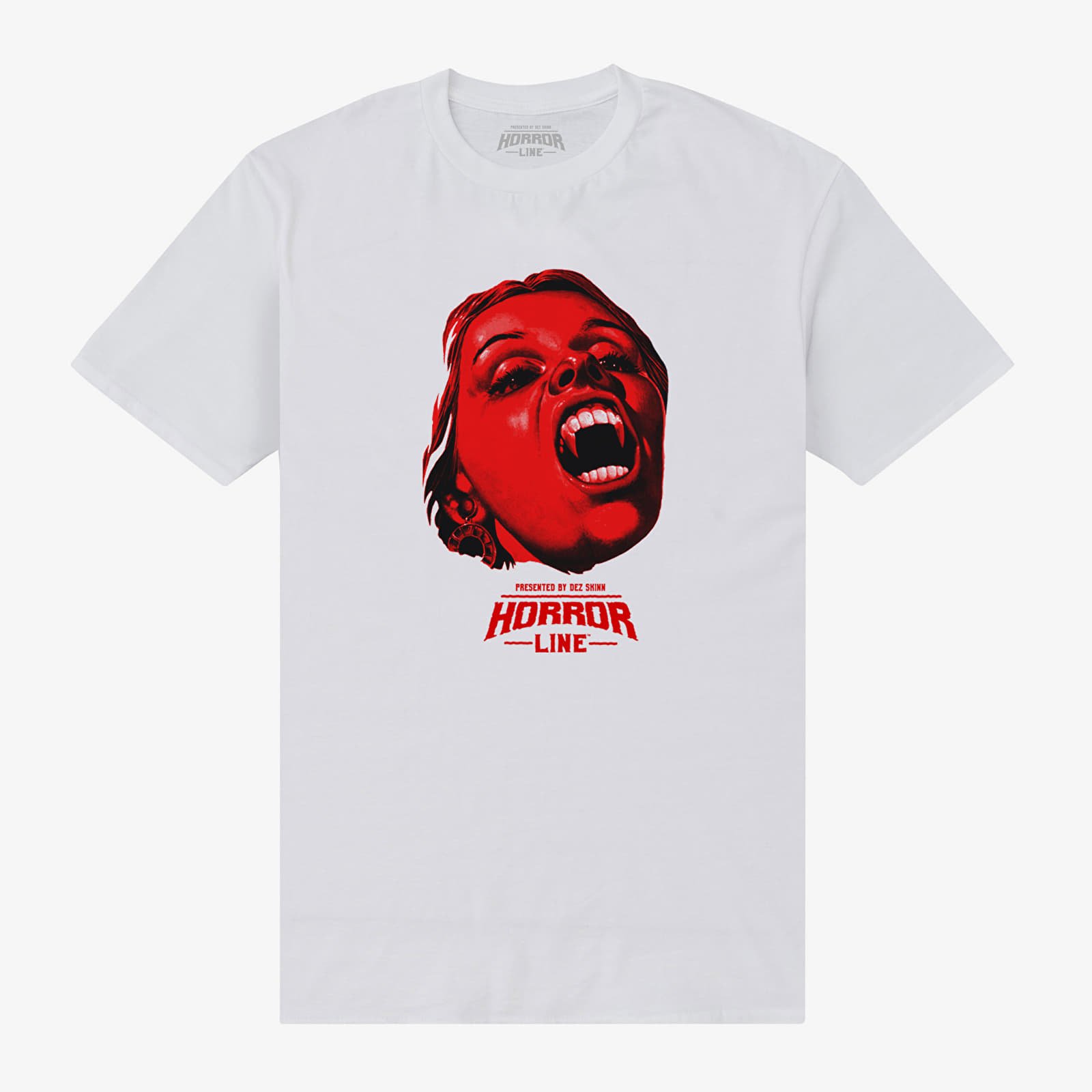 majice kratkih rukava Merch Horrorline - horrorline-vampire-circu Unisex T-Shirt White