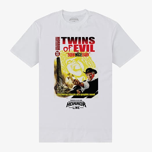 Merch Horrorline - horrorline-twins-of-evil Unisex T-Shirt White