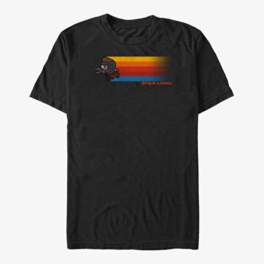 T-shirt Merch Marvel GOTG 2 - Space Rocket Unisex T-Shirt Black