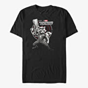 Merch Marvel GOTG Classic - Tape Unisex T-Shirt Black