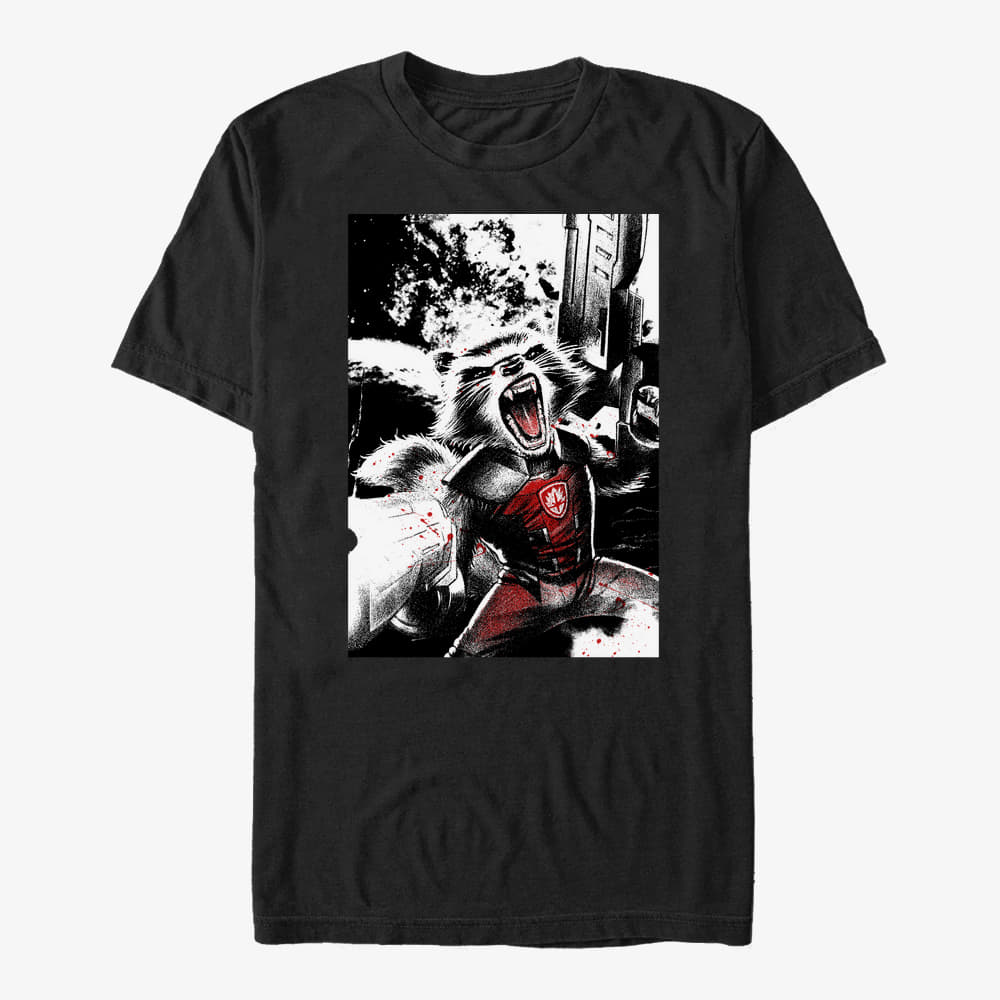 T-shirts Merch Marvel GOTG Classic - Tape Unisex T-Shirt Black