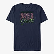 Merch Marvel GOTG Classic - Raccoon Guardian Unisex T-Shirt Navy Blue