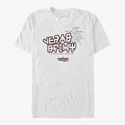 Merch Marvel GOTG 2 - Rocket Lineart Unisex T-Shirt White