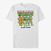 Merch Nickelodeon Teenage Mutant Ninja Turtles - Christmas Logo Unisex T-Shirt White