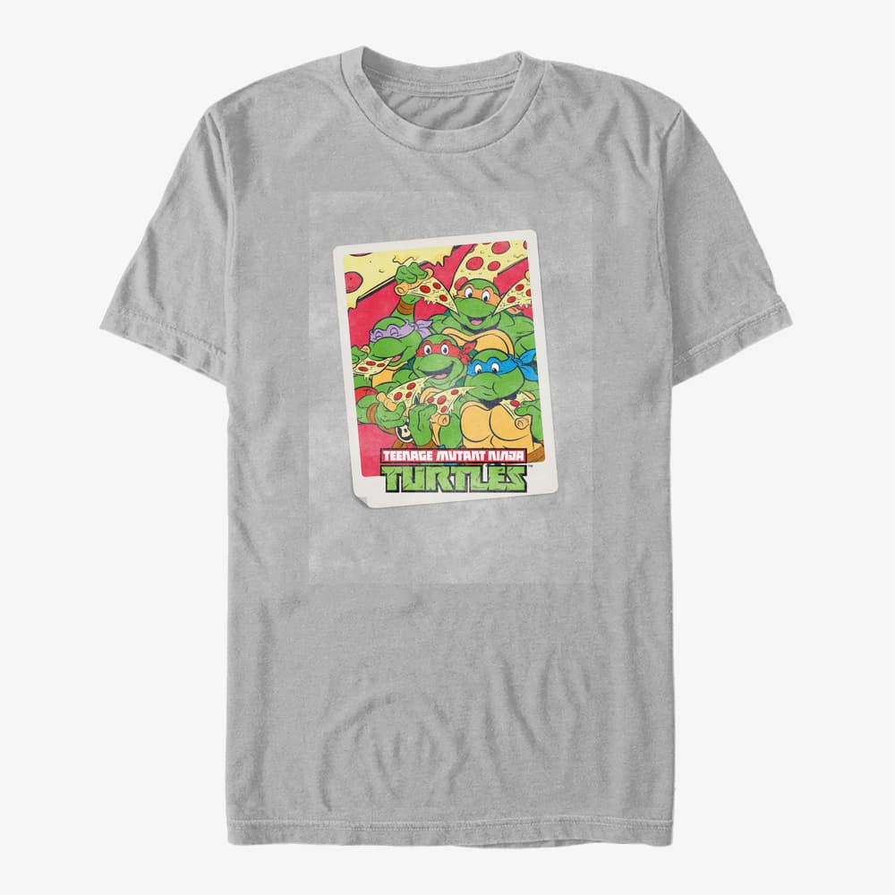T-shirts Merch Nickelodeon Teenage Mutant Ninja Turtles - Polaroid Ninjas Unisex T-Shirt Ash Grey