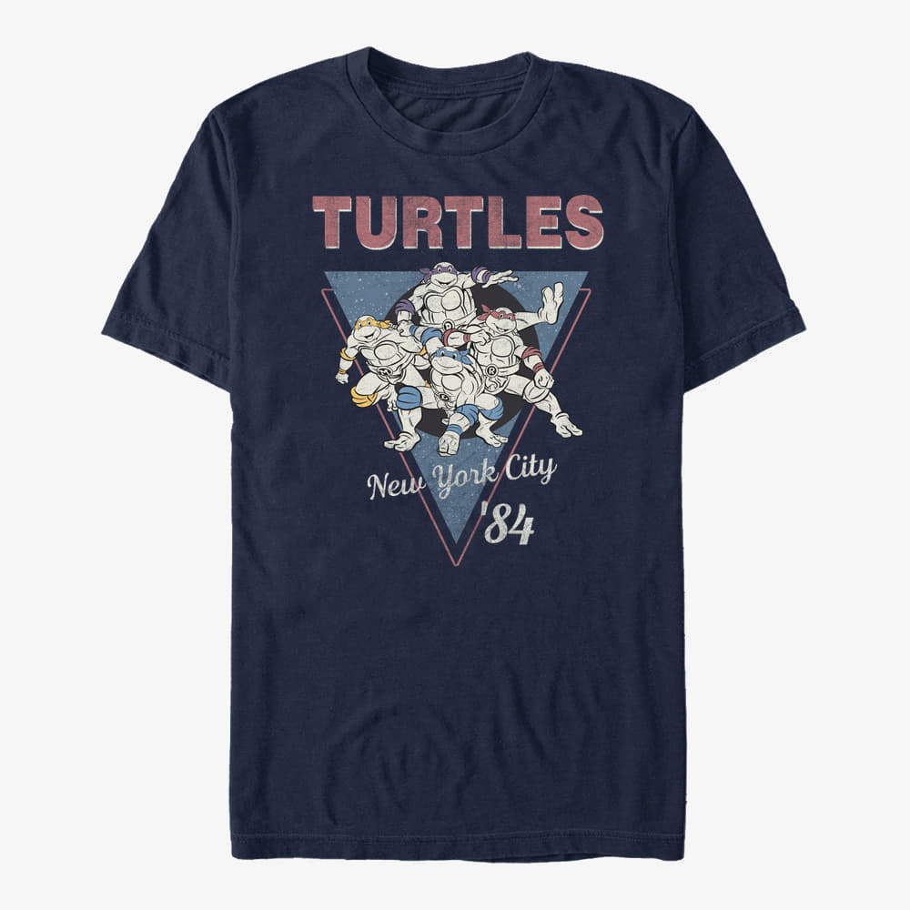 T-shirts Merch Nickelodeon Teenage Mutant Ninja Turtles - NYC Unisex T-Shirt Navy Blue