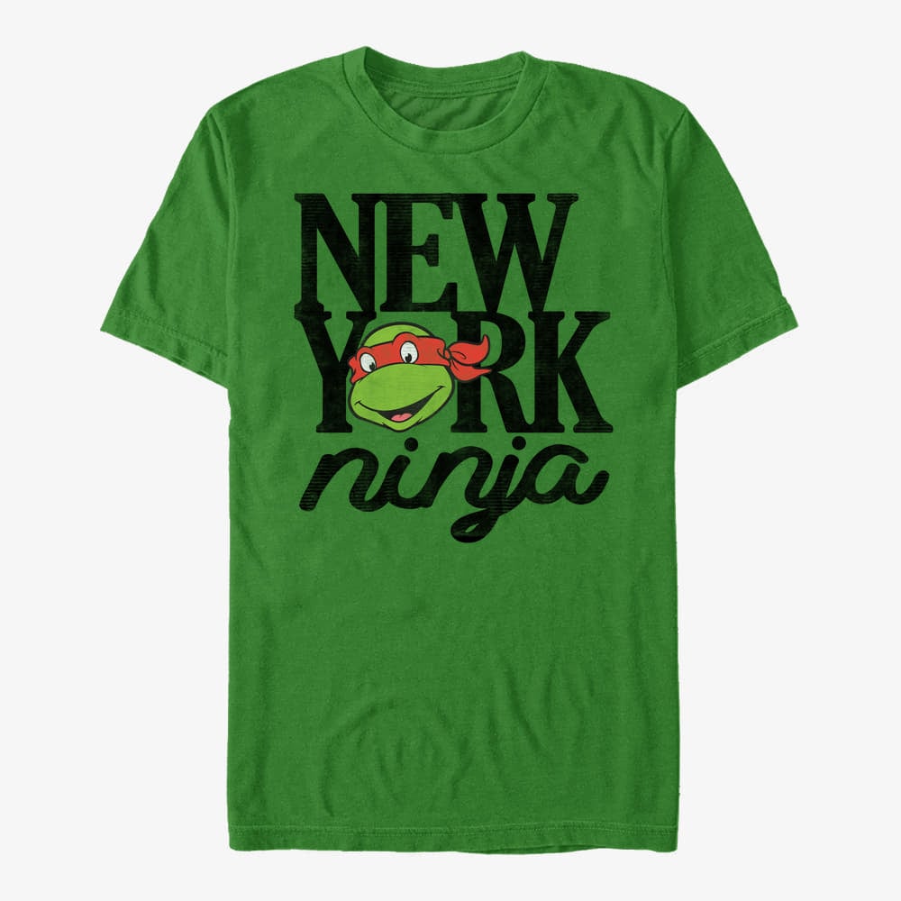 T-shirts Merch Nickelodeon Teenage Mutant Ninja Turtles - New Ninja Unisex T-Shirt Kelly Green