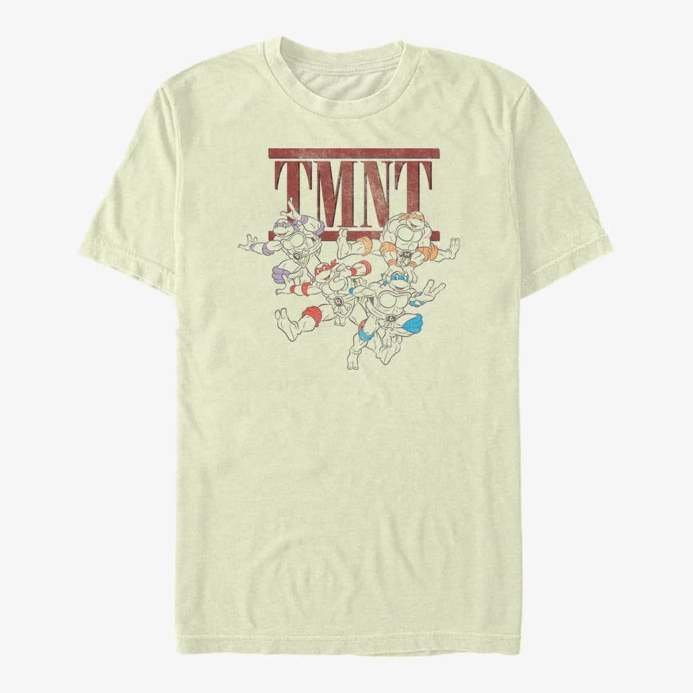 majice kratkih rukava Merch Nickelodeon Teenage Mutant Ninja Turtles - TMNT Unisex T-Shirt Natural