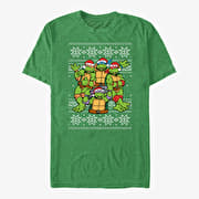 Merch Nickelodeon Teenage Mutant Ninja Turtles - Ugly On Top Unisex T-Shirt Retro Heather Green