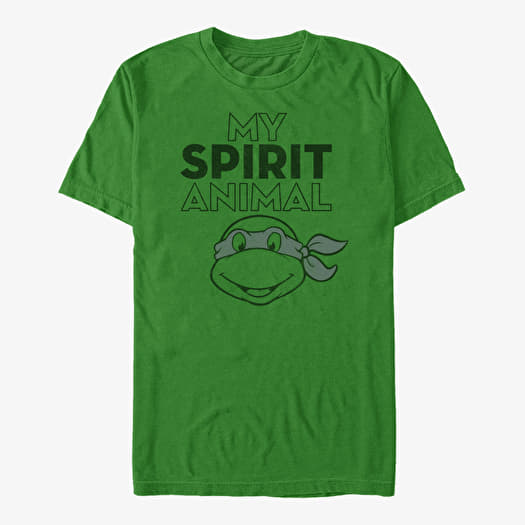 T-shirt Merch Nickelodeon Teenage Mutant Ninja Turtles - SPIRIT ANIMAL Unisex T-Shirt Kelly Green