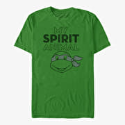 Merch Nickelodeon Teenage Mutant Ninja Turtles - SPIRIT ANIMAL Unisex T-Shirt Kelly Green