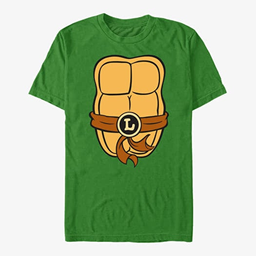 T-shirt Merch Nickelodeon Teenage Mutant Ninja Turtles - Leo Top Unisex T-Shirt Kelly Green
