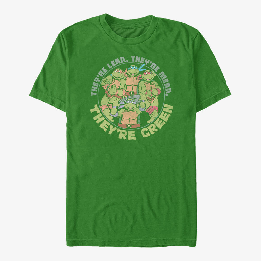 Camisetas Merch Nickelodeon Teenage Mutant Ninja Turtles - Green Unisex T-Shirt Kelly Green