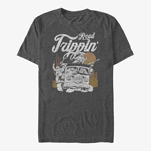 Merch Nickelodeon Teenage Mutant Ninja Turtles - Road Squader Unisex T-Shirt Dark Heather Grey