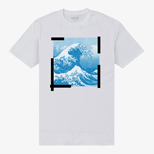 T-shirt Merch Park Agencies - APOH Hokusai Tape Unisex T-Shirt White
