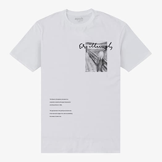 T-shirt Merch Park Agencies - APOH Munch 1893 Unisex T-Shirt White