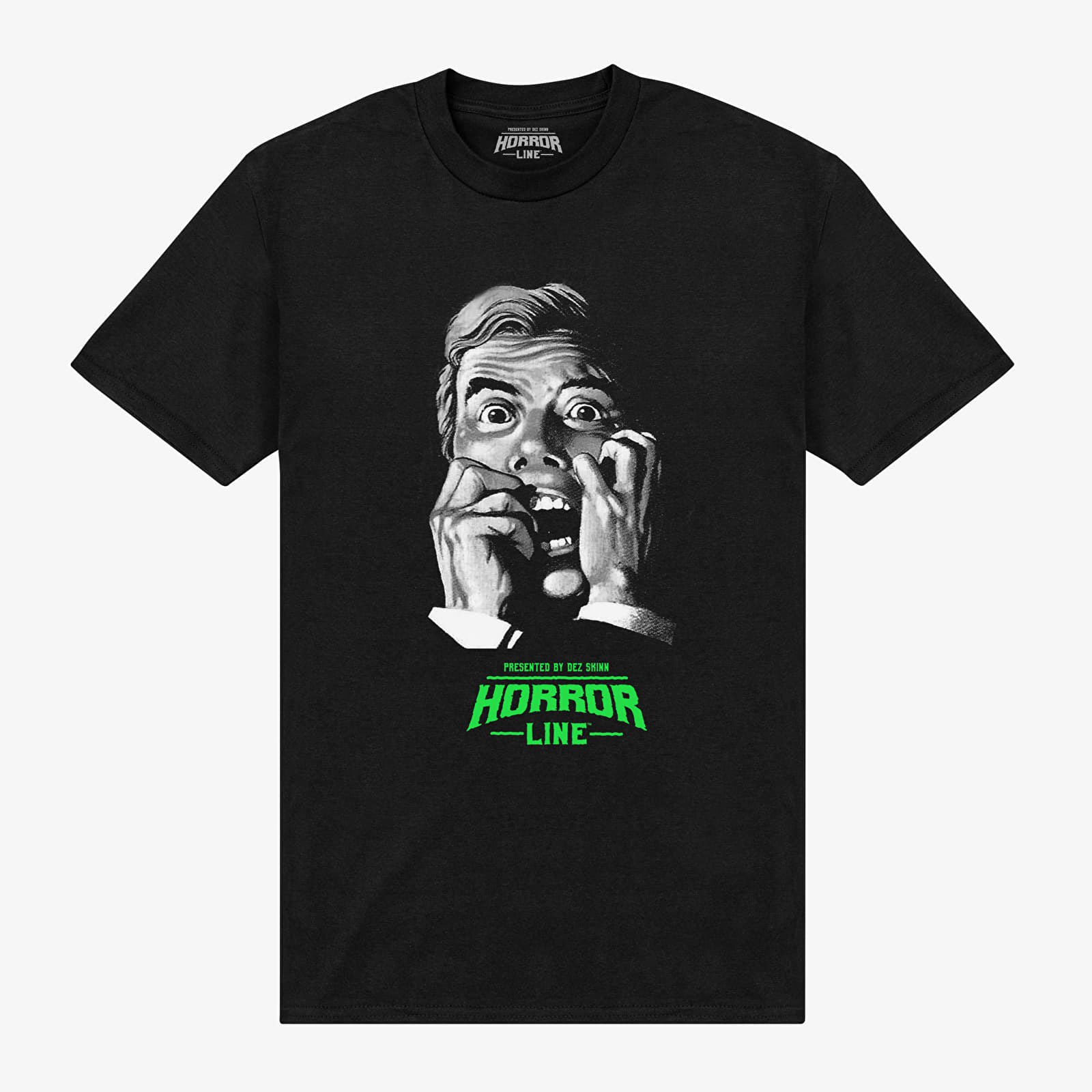 majice kratkih rukava Merch Horrorline - horrorline-gorgon-scare Unisex T-Shirt Black